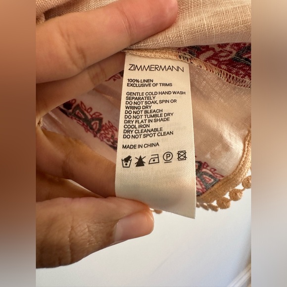 Zimmerman Toddler linen dress size 2 - Picture 3 of 8